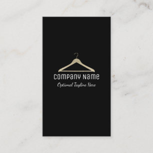 Tarjeta de visita del logotipo de la suspensión