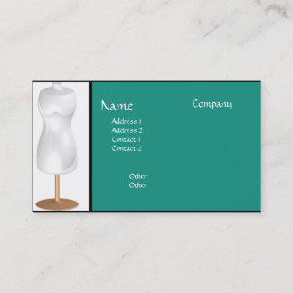 Tarjeta de visita del maniquí #3