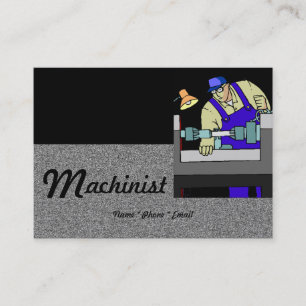 Tarjeta de visita del maquinista