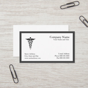 Tarjeta de visita del médico