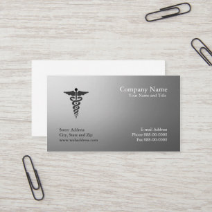 Tarjeta de visita del médico