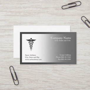 Tarjeta de visita del médico