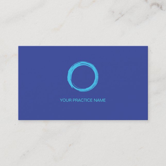 Tarjeta de visita del momento No.11-2 del zen (Anverso)