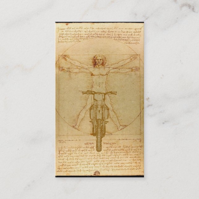 Tarjeta de visita del motocrós de la bici de la (Anverso)