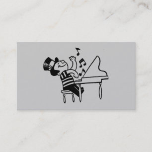 Tarjeta de visita del músico