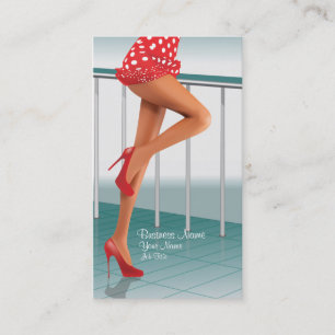 Tarjeta de visita del negocio de la tienda de