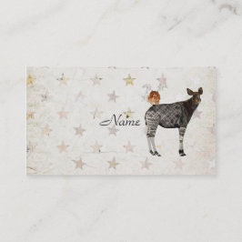 Tarjeta de visita del OKAPI y del BÚHO