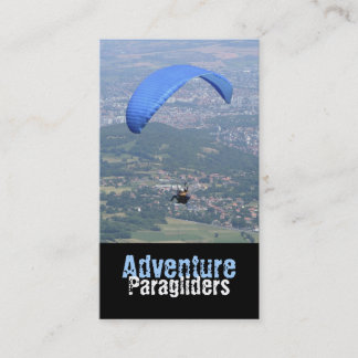Tarjeta de visita del Paragliding
