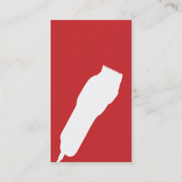 Tarjeta de visita del peluquero/del Cosmetologist