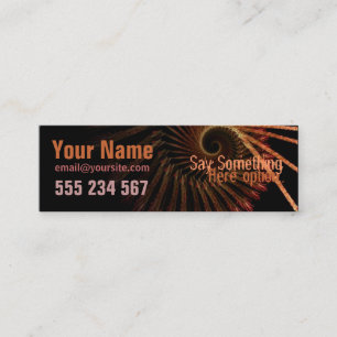 tarjeta de visita del perfil del electrozArt #003