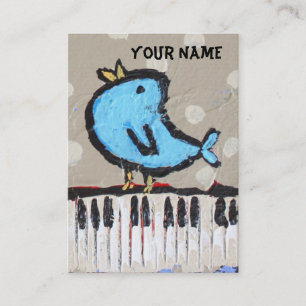 tarjeta de visita del pianista
