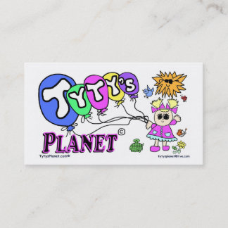 Tarjeta de visita del planeta de Tyty