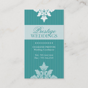 TARJETA DE VISITA DEL PLANIFICADOR DE LA BODA