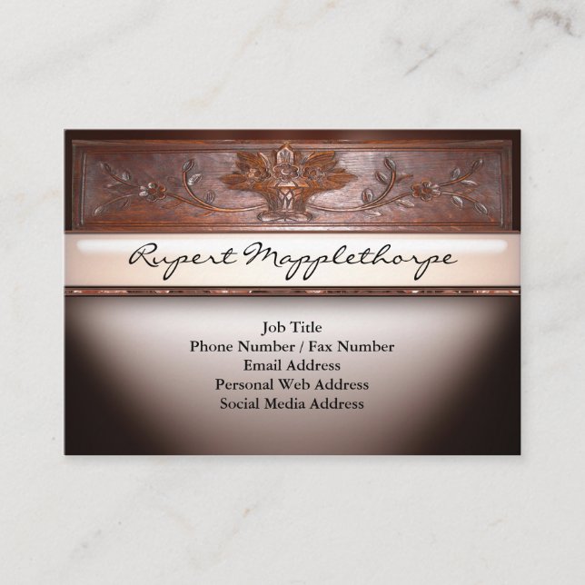 Tarjeta de visita del profesional de Ribblesdale (Anverso)