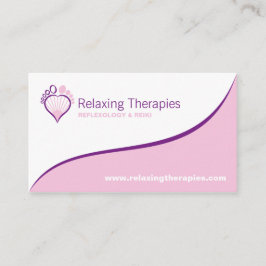 Tarjeta de visita del Reflexologist