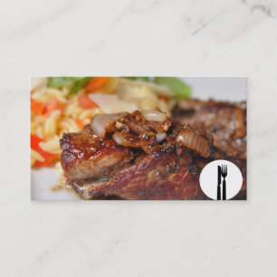 tarjeta de visita del restaurante-stetería