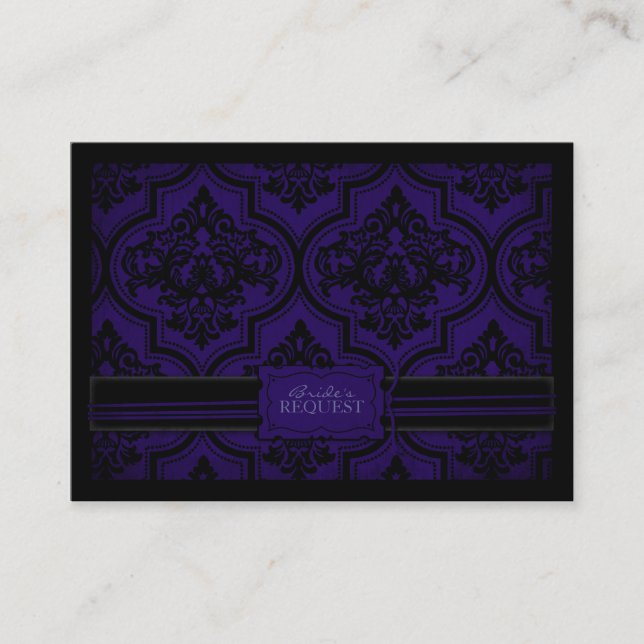 Tarjeta de visita del romance gótico (Anverso)