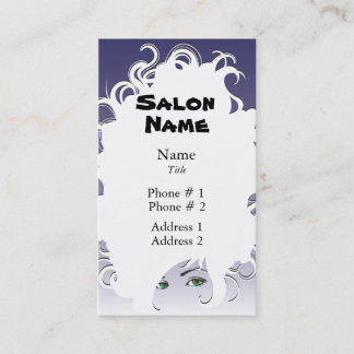 Tarjeta de visita del salón