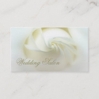 Tarjeta de visita del salón de la boda