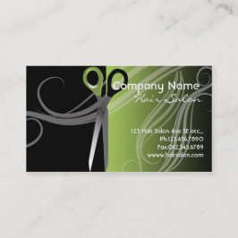 Tarjeta de visita del salón de pelo