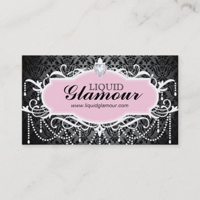 Tarjeta de visita del salón del clavo (Anverso)