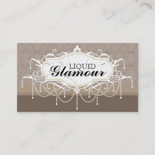 Tarjeta de visita del salón del clavo
