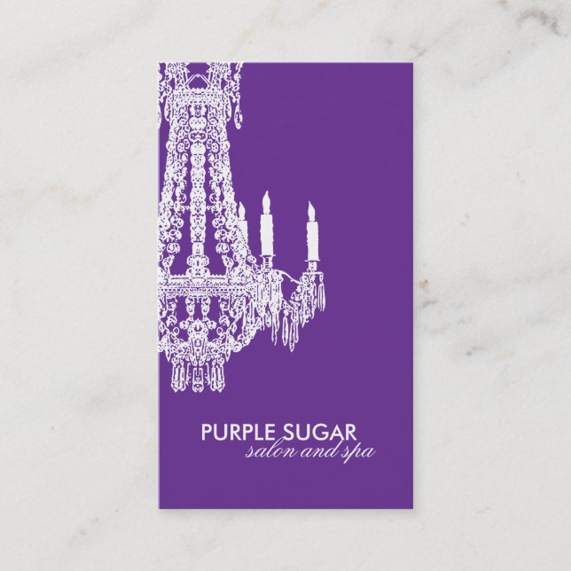 Tarjeta de visita del salón y del balneario (Anverso)