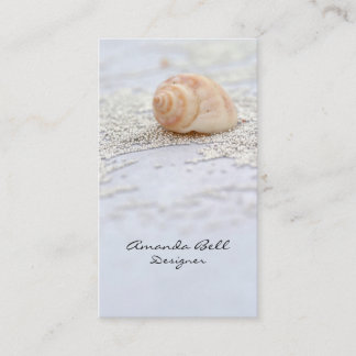 Tarjeta de visita del Seashell