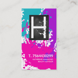 Tarjeta de visita del técnico del clavo del