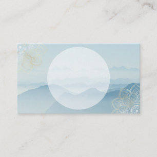 Tarjeta de visita del terapeuta del profesor o del