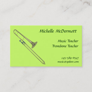 Tarjeta de visita del Trombone