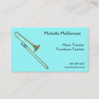 Tarjeta de visita del Trombone