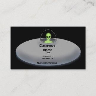 Tarjeta de visita del UFO