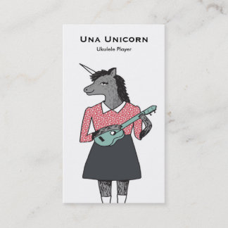 Tarjeta de visita del Ukulele