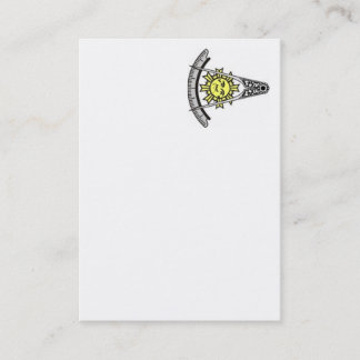 Tarjeta de visita del último amo