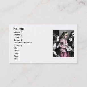 Tarjeta de visita del Victorian