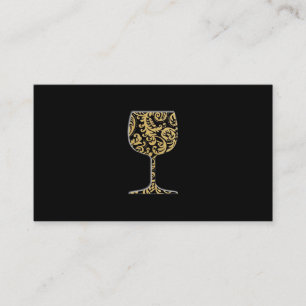 Tarjeta de visita del vino