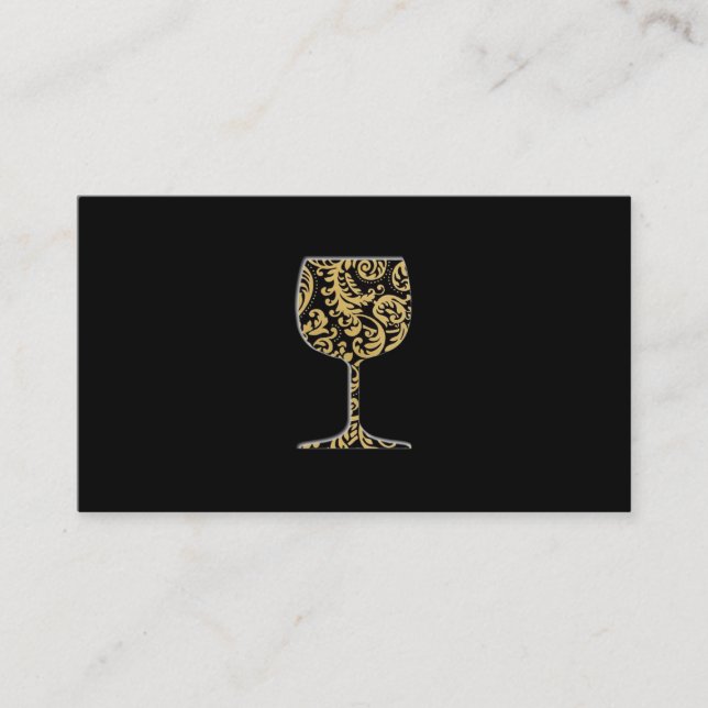 Tarjeta de visita del vino (Anverso)