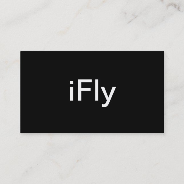 Tarjeta de visita del vuelo (Anverso)