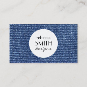 Tarjeta De Visita Denim Fabric, Denim Texture, Blue Denim, Jeans