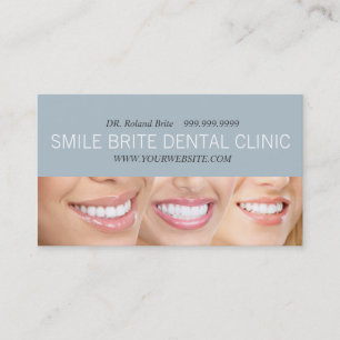 Tarjeta De Visita Dentabilidad dental Médico de Odontología dentaria