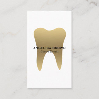 Tarjeta de visita dental