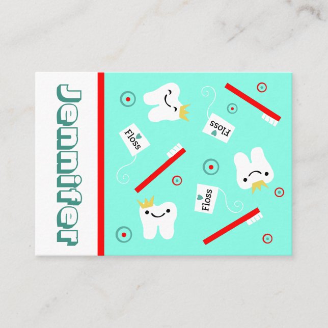 Tarjeta De Visita Dental (Anverso)