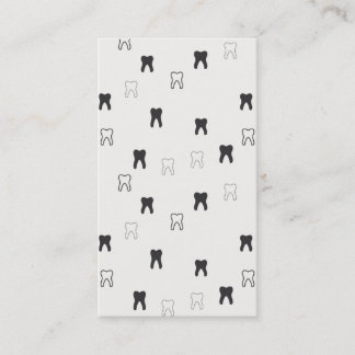 Tarjeta de visita dental