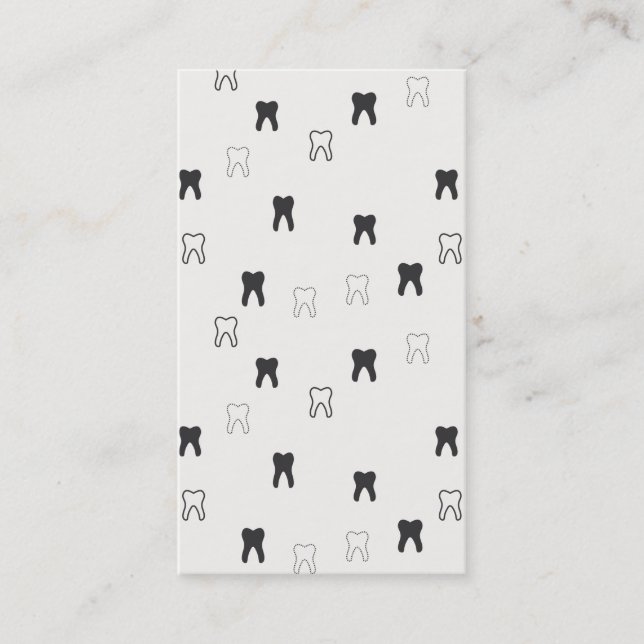 Tarjeta de visita dental (Anverso)