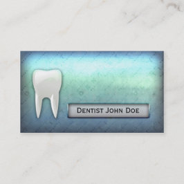 Tarjeta de visita dental de la oficina del