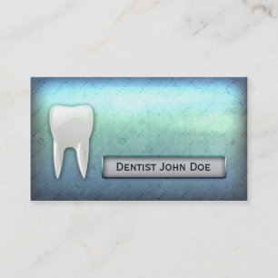 Tarjeta de visita dental de la oficina del