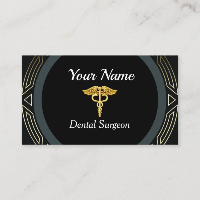 Tarjeta De Visita Dental profesional (Anverso)