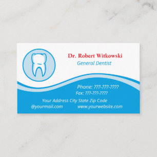 Tarjeta De Visita Dentioth Logotipo Dental Office Business Card