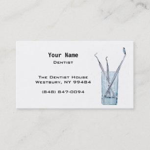 Tarjeta De Visita Dentist Business Card